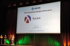 Racket wins 2018 SIGPLAN Programming Languages Software Award